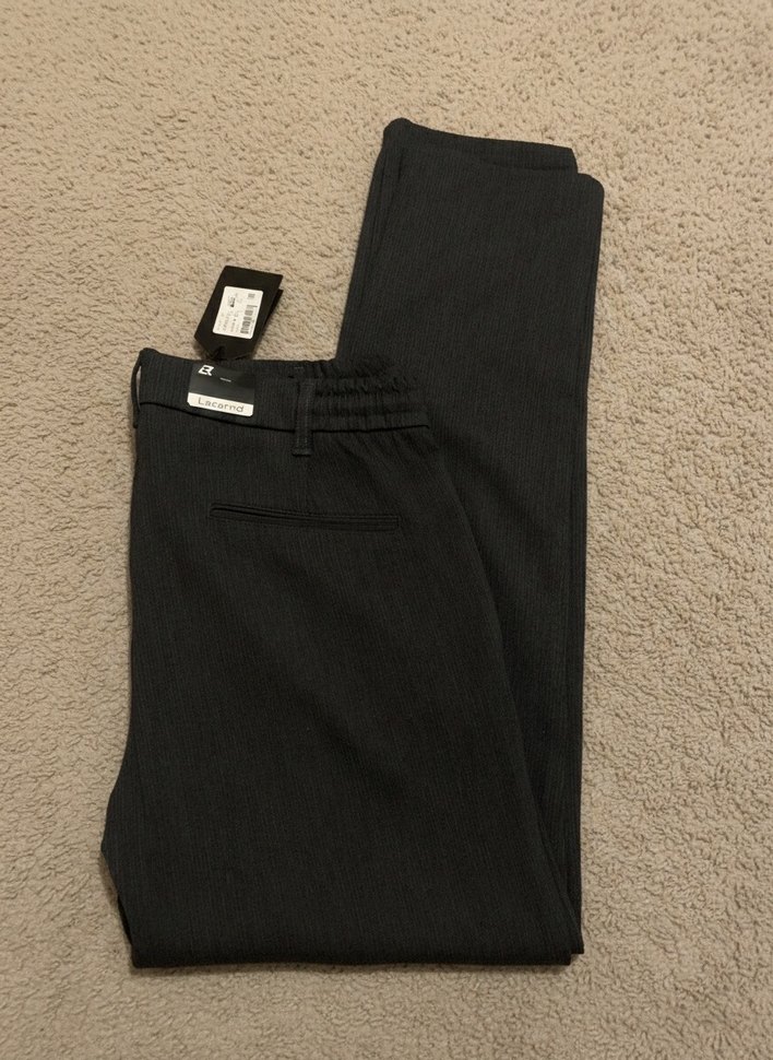 Erkek Siyah Süet Midi Kumaş Pantolon - Görsel 2