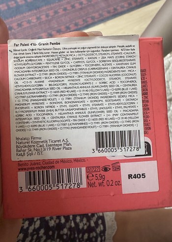 Yves Rocher Dört Renkli Göz Farı Paleti - Görsel 2