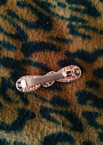 Pembe Payetli Bohem Saç Tokası - Görsel 2