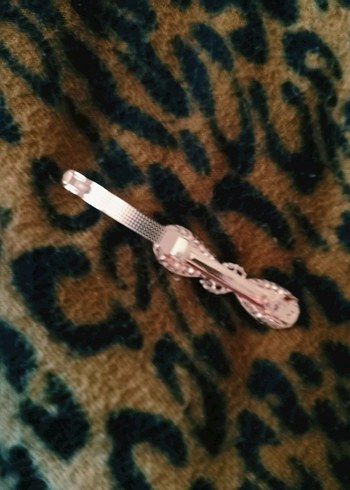 Pembe Payetli Bohem Saç Tokası - Görsel 3