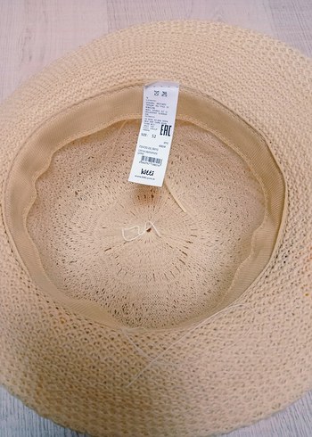 Kız Çocuk Hasır Şapka - Görsel 3