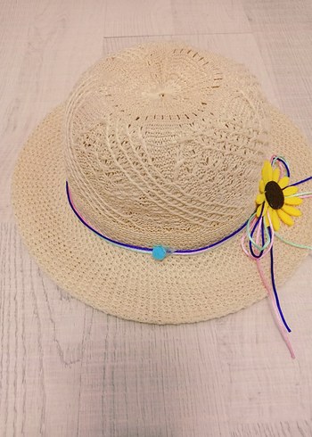 Kız Çocuk Hasır Şapka - Görsel 2