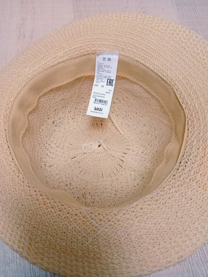 Kız Çocuk Hasır Şapka - Görsel 3