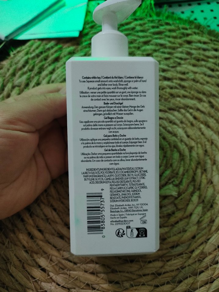 Elizabeth Arden White Tea Duş Jeli 390 ml - Görsel 3