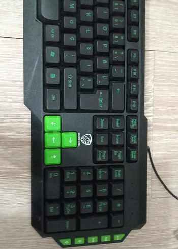 Hytech Karanlık Yeşil Klavye - Görsel 3