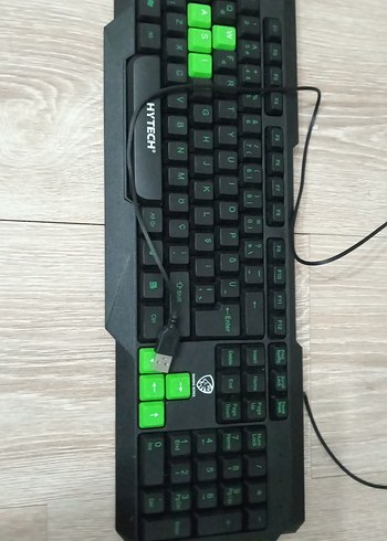 Hytech Karanlık Yeşil Klavye - Görsel 4