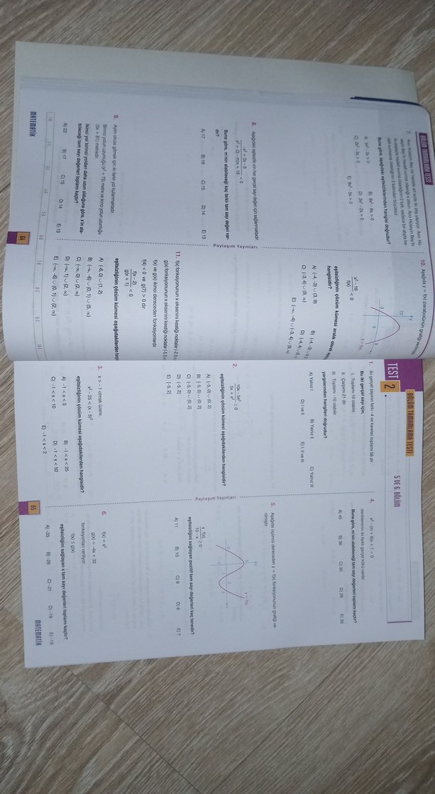 AYT Matematik Soru Bankası - Görsel 3