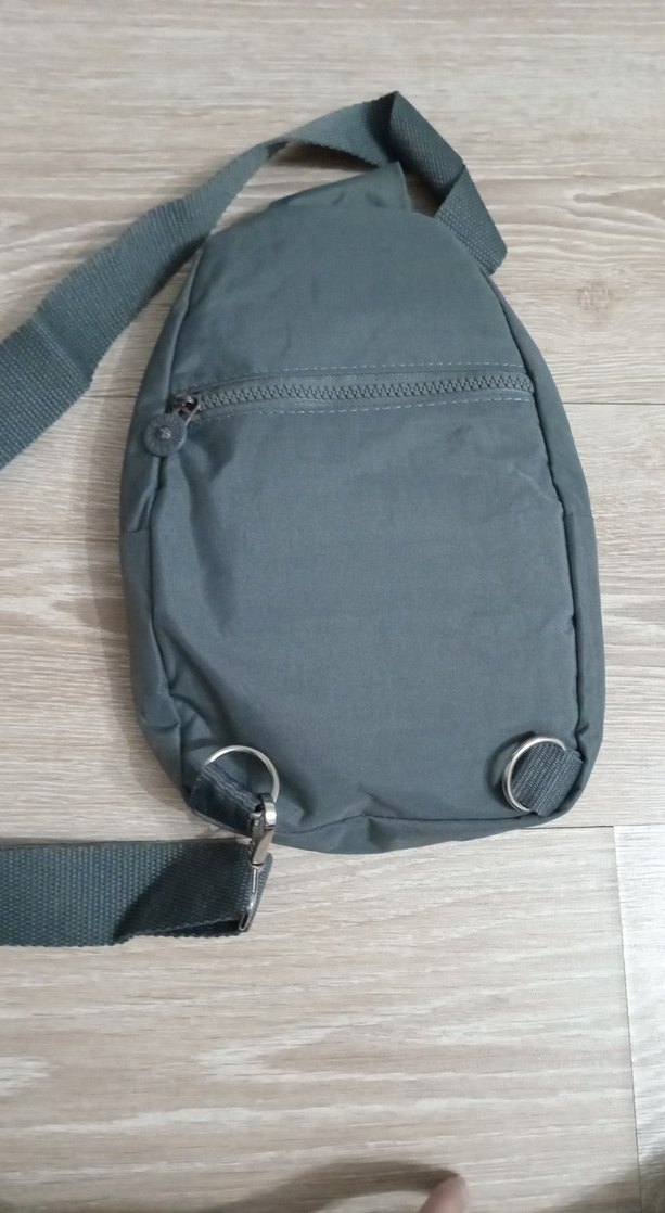 Gri Kadın Çapraz Askılı Çanta - Görsel 2