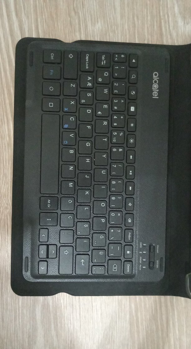 Bluetoothlu klavye yanında kılıfı - Görsel 2