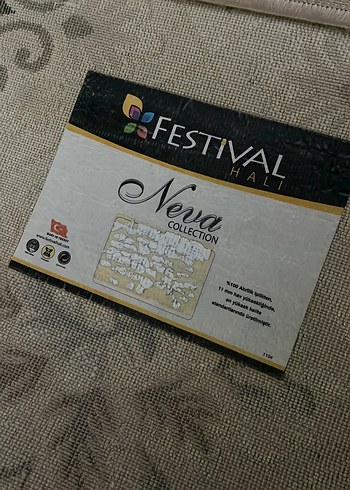 Gri Desenli Klasik Halı - Görsel 3