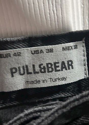 Gri Bol Kesim Midi Denim erkek  Jean - Görsel 2