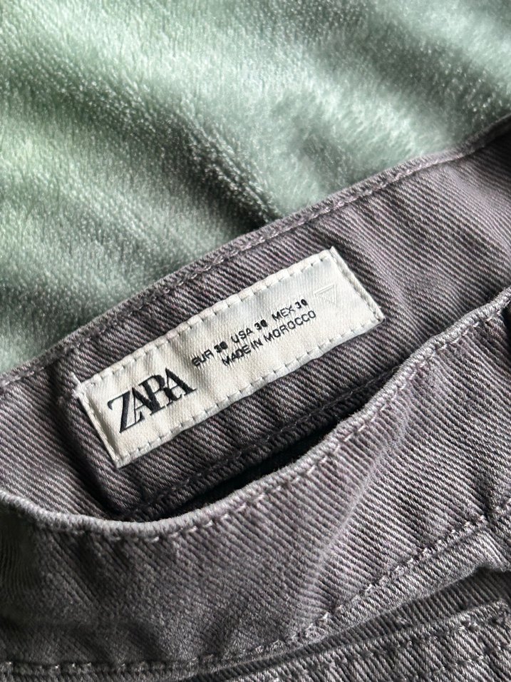 Gri ballon Fit  pantolon - Görsel 3