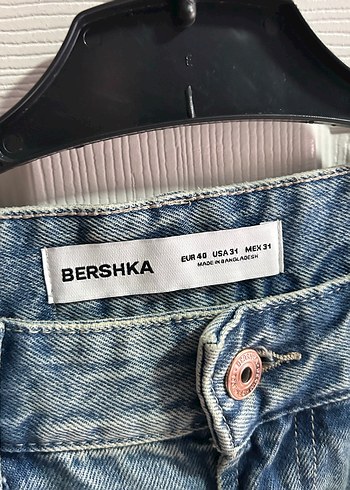 Gri Mavi Bol Kesim Denim Pantolon - Görsel 3