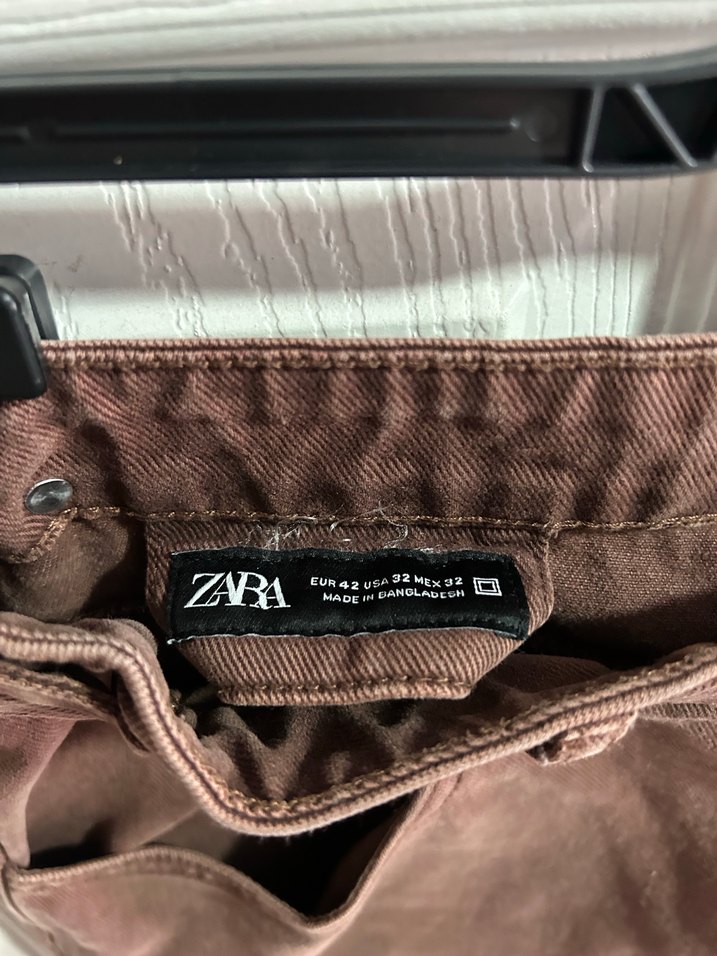 Kahverengi Bol Kesim  Pantolon - Görsel 4