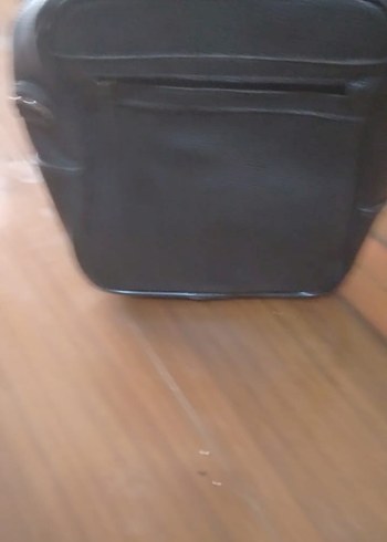 Siyah Erkek Omuz Çantası Tokalı - Görsel 4