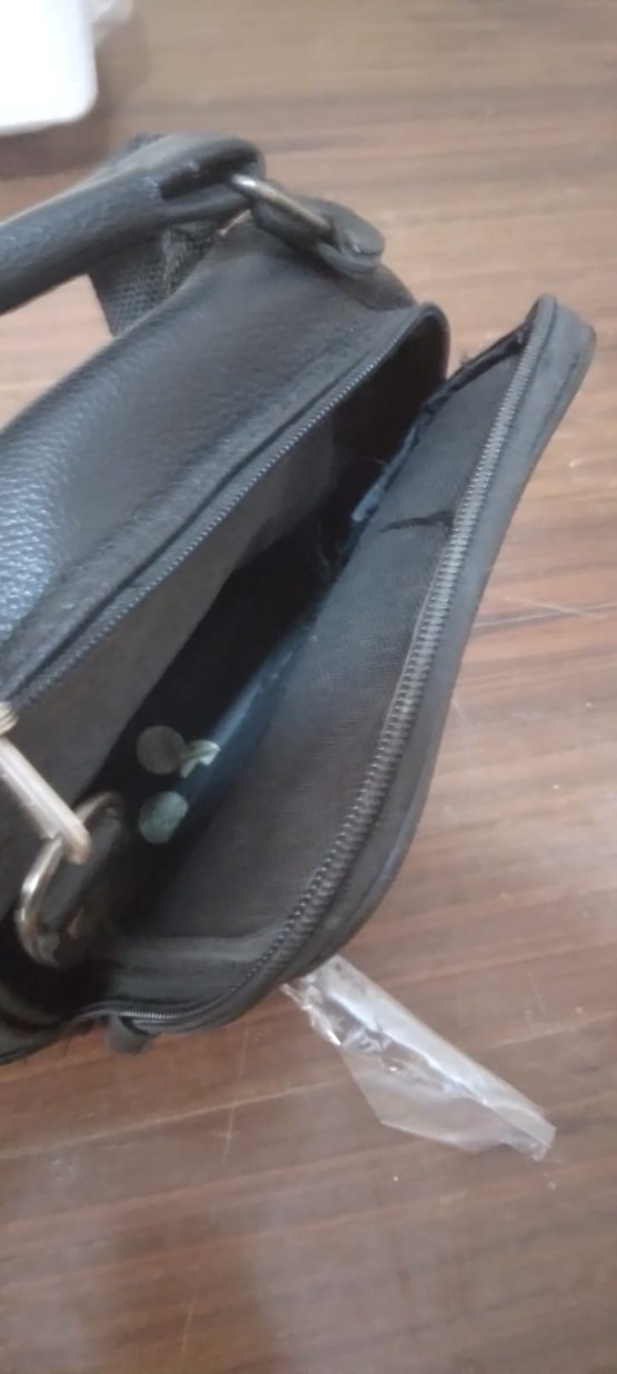 Siyah Erkek Omuz Çantası Tokalı - Görsel 2