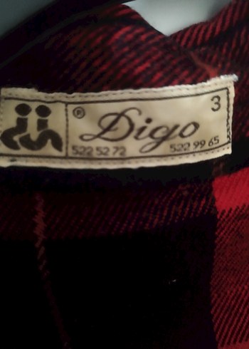 Kırmızı Ekoseli Kadın Uzun Kollu Gömlek - Görsel 3