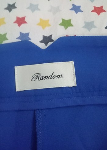 saç Mavi Kadın Kumaş Pantolon Velcro Detaylı - Görsel 2