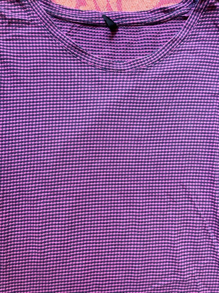 Mor Büyük Boy Salaş Elbise - Görsel 2