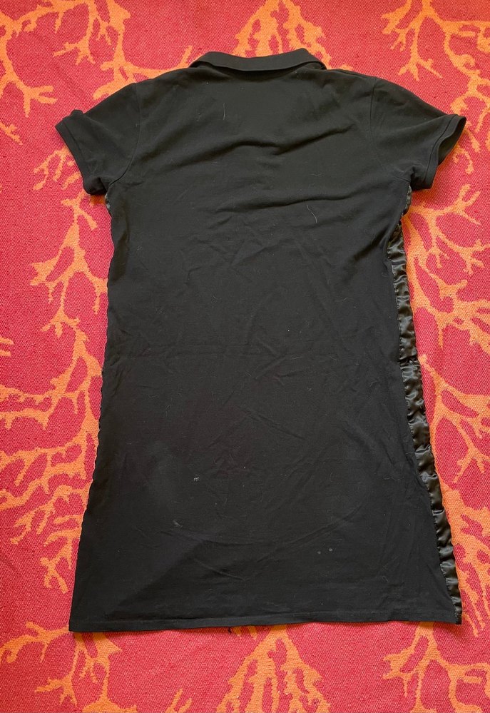 Siyah Kısa Kollu Kadın Günlük Elbise - Görsel 3