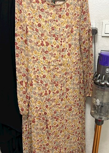 Çiçek Desenli Uzun Kollu Hamile Bluzu - Görsel 2