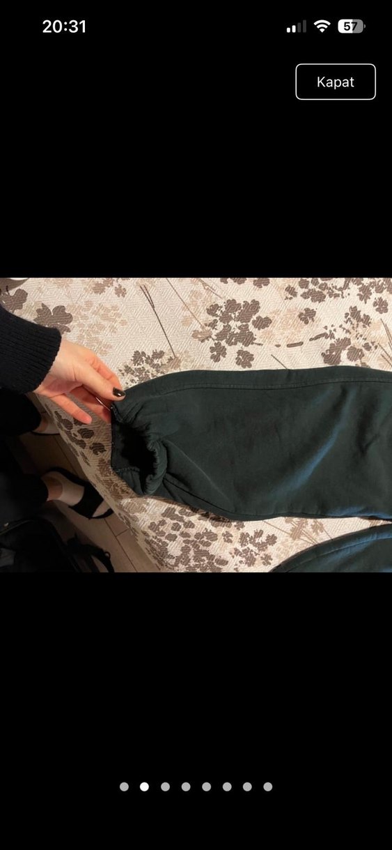 Kadın Haki eşofman altı - Görsel 4