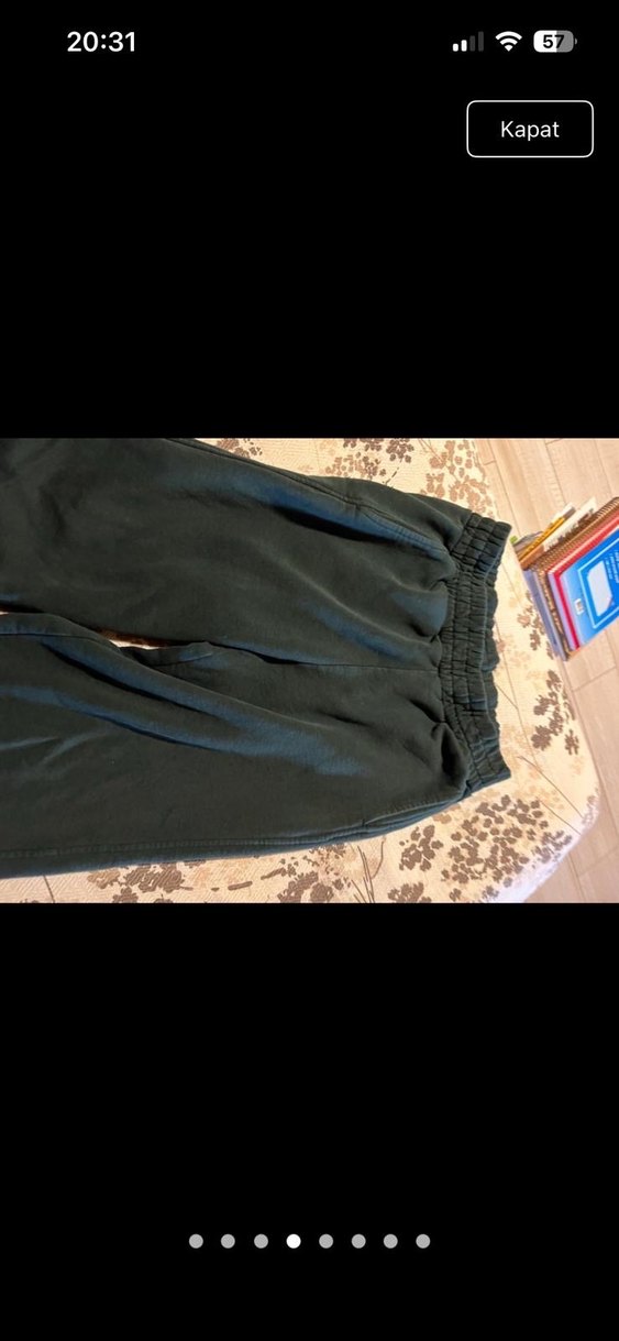 Kadın Haki eşofman altı - Görsel 2