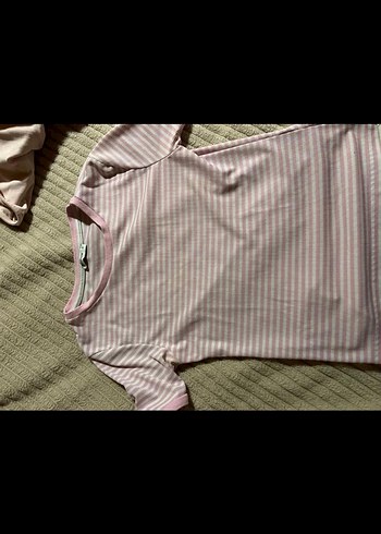 Pembe Uzun Kollu Tişört - Görsel 2