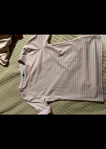 Pembe Uzun Kollu Tişört - Görsel 4