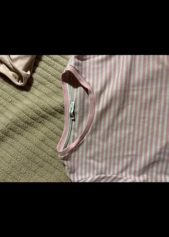 Pembe Uzun Kollu Tişört - Görsel 5