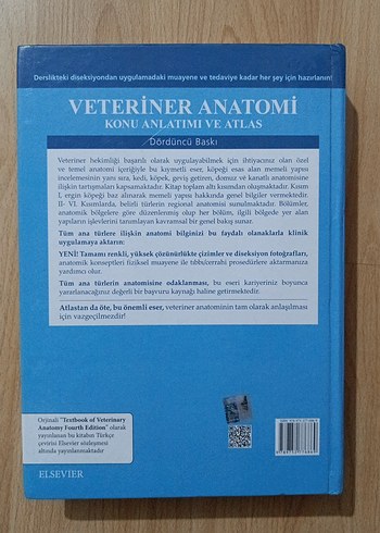 Veteriner Anatomi Konu Anlatımı Atlas - Güneş Tıp, ELSEVIER - Görsel 3