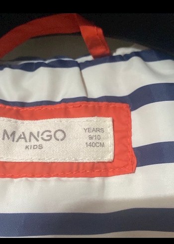 Turuncu Fermuarlı Erkek Çocuk Mont - Görsel 2