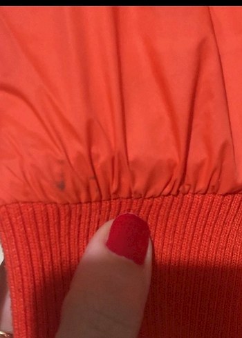 Turuncu Fermuarlı Erkek Çocuk Mont - Görsel 5