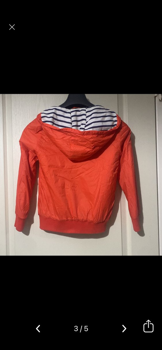 Turuncu Fermuarlı Erkek Çocuk Mont - Görsel 3