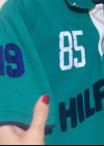 Erkek çocuk Yeşil Polo Yaka Spor Tişört - Görsel 2