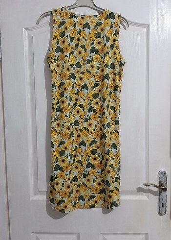 Uzun Kolsuz Günlük Elbise - Görsel 2