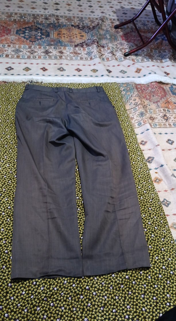 Gri  Erkek  Pantolon - Görsel 2