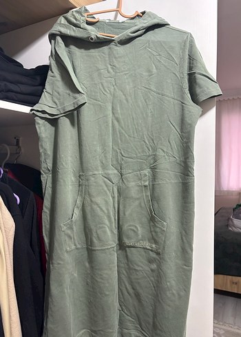 Kadın Keten Kısa Kollu Salaş Tulum - Görsel 2