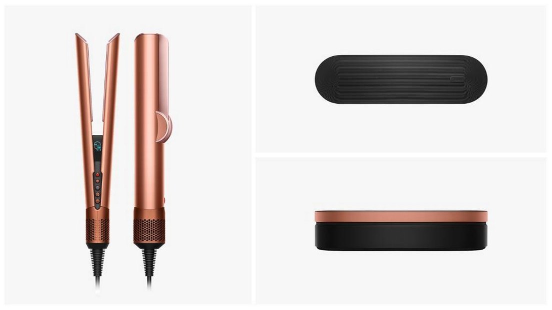 Bej ve Koyu Tonda Saç Düzleştirici Seti - Görsel 2