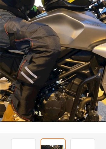 Siyah Kamuflaj Desenli Erkek Biker Bot - Görsel 2