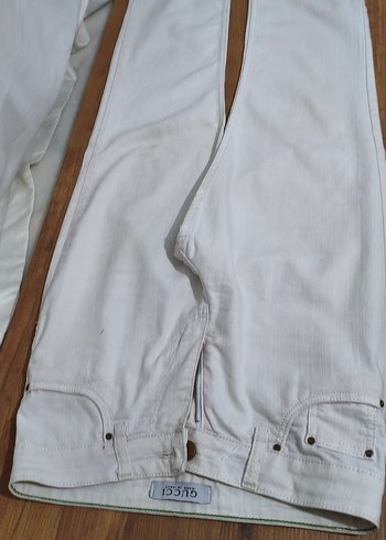 3 parça Kadın eşyası Kadın Mor Midi Ceket ve 2  Beyaz pantolon - Görsel 4