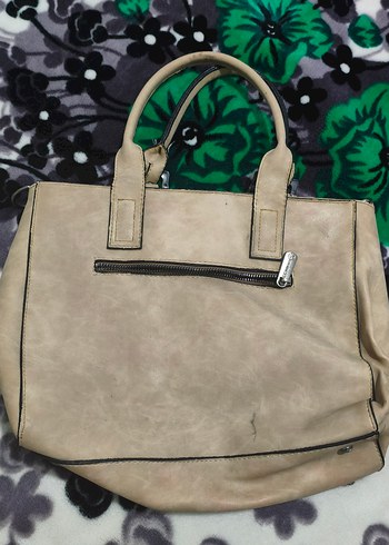 2 adet çanta Yılan Desenli Zincir Detaylı Kadın Süet Çanta - Görsel 7