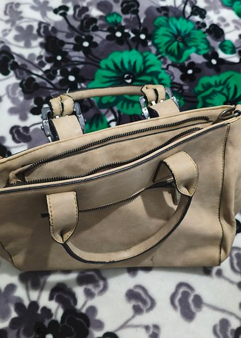 2 adet çanta Yılan Desenli Zincir Detaylı Kadın Süet Çanta - Görsel 11