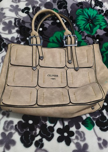 2 adet çanta Yılan Desenli Zincir Detaylı Kadın Süet Çanta - Görsel 6