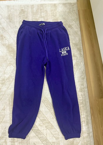 Mor Bağcıklı Kadın Eşofman Altı - Görsel 2