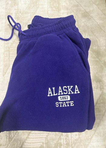 Mor Bağcıklı Kadın Eşofman Altı - Görsel 3