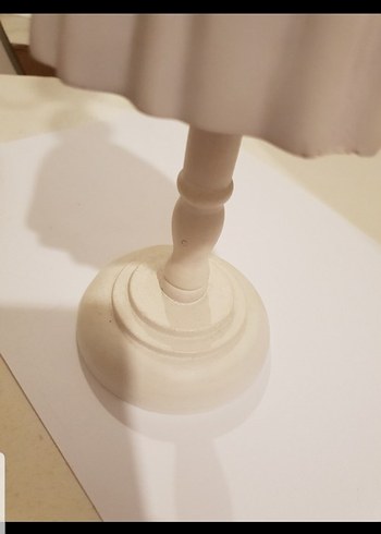 Beyaz Kadın Figürlü Takı Askısı - Görsel 8