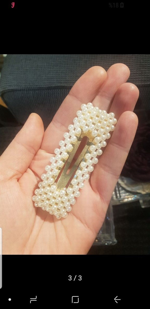 Boncuklu Saç Tokası - Görsel 3