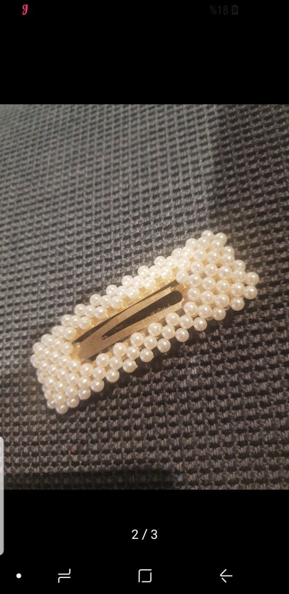 Boncuklu Saç Tokası - Görsel 2