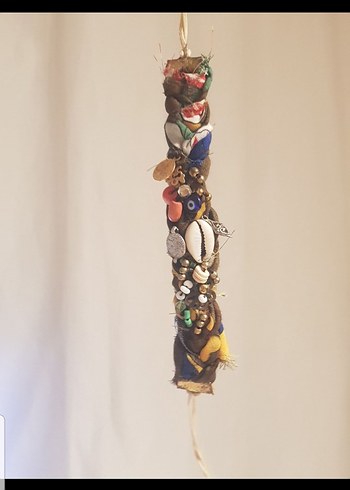 Boncuklu Çok Renkli Bohem Kadın Charm - Görsel 2